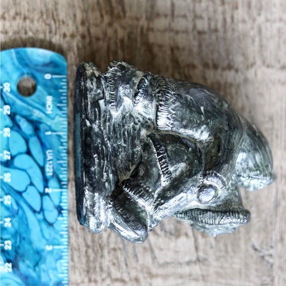 A Wolf Original Eskimo Sled W/ Children The Wolf Sculpture Figure 3.5” Canada - Picture 9 of 9